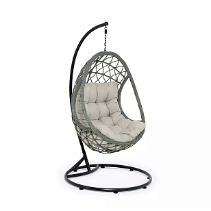 Подвесное кресло 4SIS Венеция, цвет серый, садовая мебель