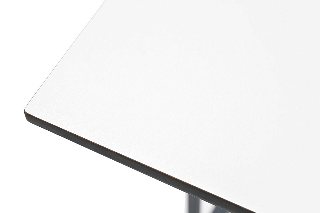 Интерьерный стол 4SIS Тулон 40х40х60 Цвет: молочный, черный 