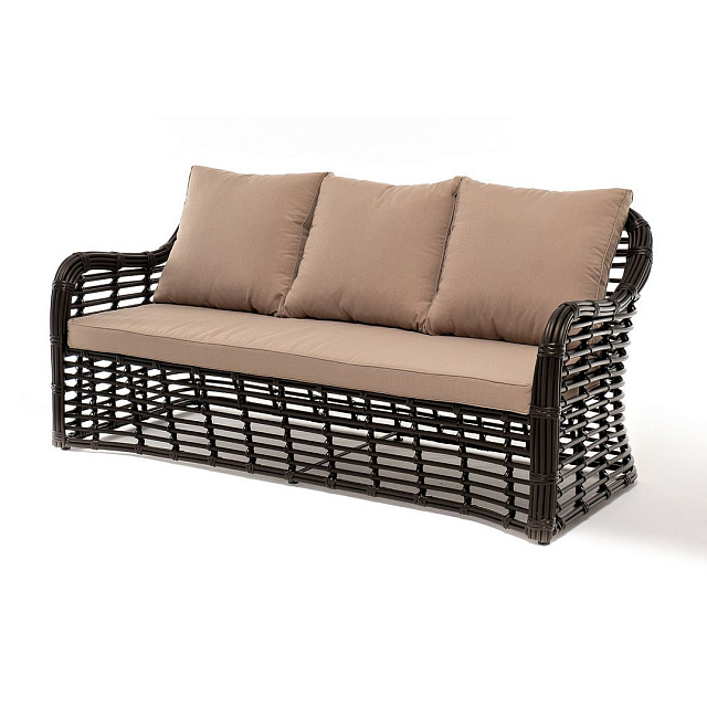 Диван 4SIS Ницца 3-местный Цвет: бронзовый 