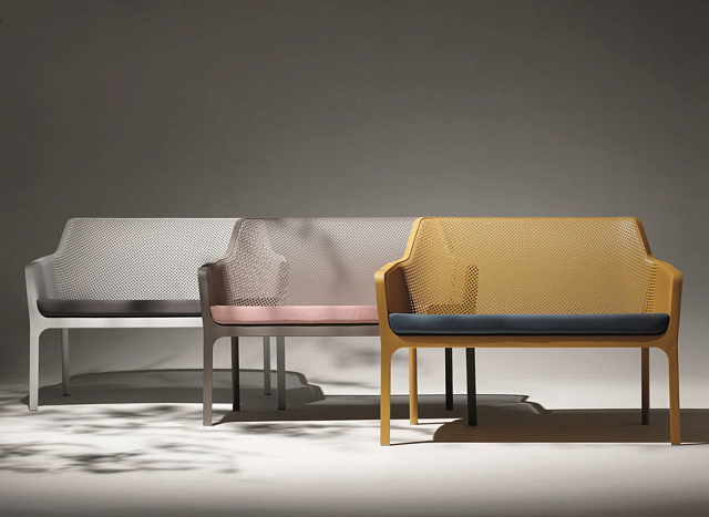 Диван Nardi Net Bench Цвет: горчичный 