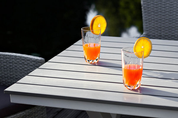 Обеденная группа Joygarden Aroma светло-серая 