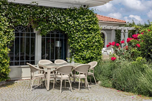 Кресло Tilia Flash-R Цвет Кофе для дачи Кресло Tilia Flash-R Цвет Кофе, садовая мебель