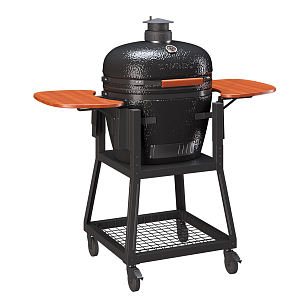 гриль керамический kaminex forno черный для дачи