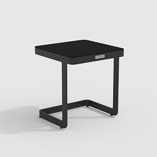 Столик Ideal Patio Dalano Цвет: карбон, чёрный, садовая мебель