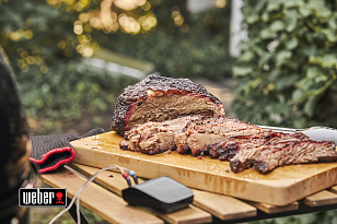 Угольный гриль - коптильня Weber Smokey Mountain Cooker, 57 см, черный для сада