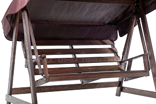 Качели Semka Floresta wenge лиственница, садовая мебель