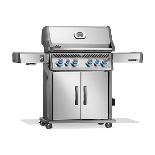 гриль газовый napoleon rogue pro-s 525 стальной (с ик горелкой 3/3)