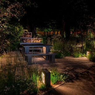 Комплект мебели из бетона Concretika для сада и загородного дома Комплект мебели из бетона Concretika, уличное оборудование