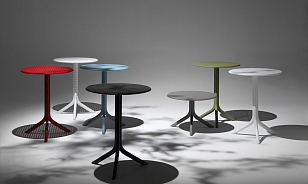 Стол обеденный Nardi Step Цвет: красный, садовая мебель