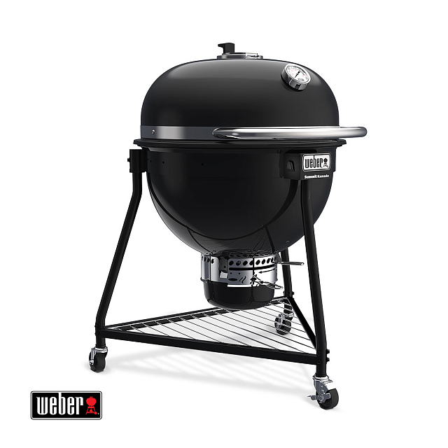 угольный гриль weber summit kamado e-6