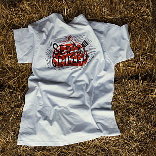 Одежда и аксессуары Футболка St.Tomato с двухсторонней печатью Serial griller M/L для BBQ