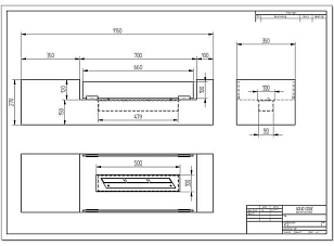 Биокамин ZeFire Podium 1100, товары для загородного дома