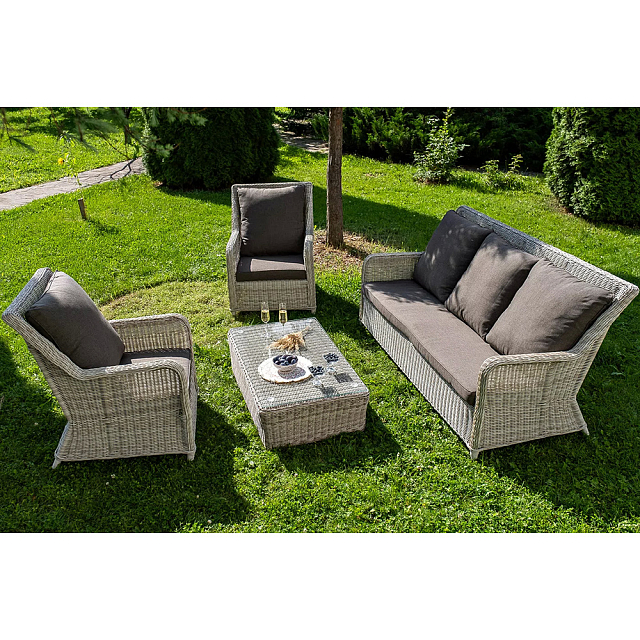 Лаунж зона 4SIS Гляссе, цвет бежевый 