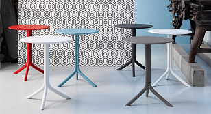 Стол обеденный Nardi Step Цвет: красный, садовая мебель