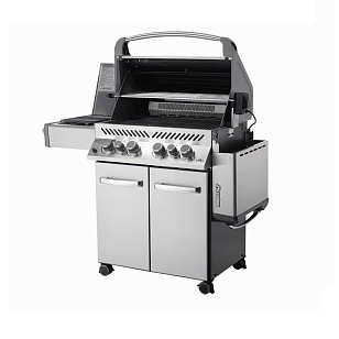 гриль газовый napoleon prestige 500 (стальной, с ик горелкой 3/3)