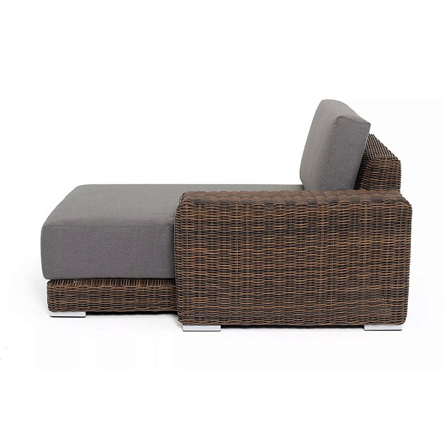 Кушетка 4SIS Капри, цвет коричневый 