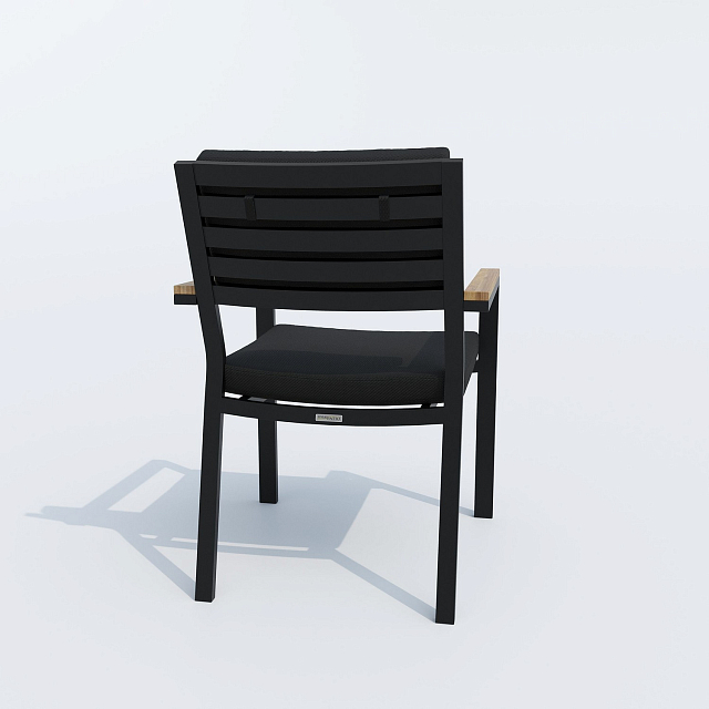 Обеденная группа Ideal Patio Dolla Bonta 220 Цвет: карбон, чёрный 