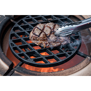 Решетка-гриль чугунная для стейков Amfora Tandoors Ø33,5 см