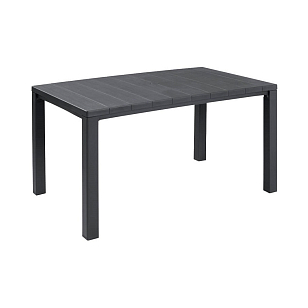 Стол Keter Julie графит для дачи Стол Keter Julie графит, садовая мебель