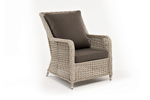 Кресло 4SIS Гляссе Цвет: бежевый для дачи Кресло 4SIS Гляссе Цвет: бежевый, садовая мебель