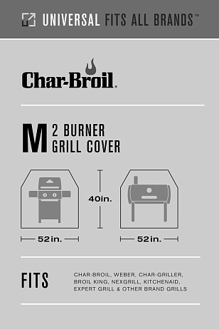 Чехол универсальный Char-Broil Performance для 2 гор. грилей для приготовления пищи Чехол универсальный Char-Broil Performance для 2 гор. грилей для сада