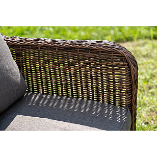 Лаунж зона 4SIS Гляссе, цвет коричневый, садовая мебель