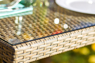 Обеденная группа Joygarden Rome на 4 персоны со стульями, садовая мебель