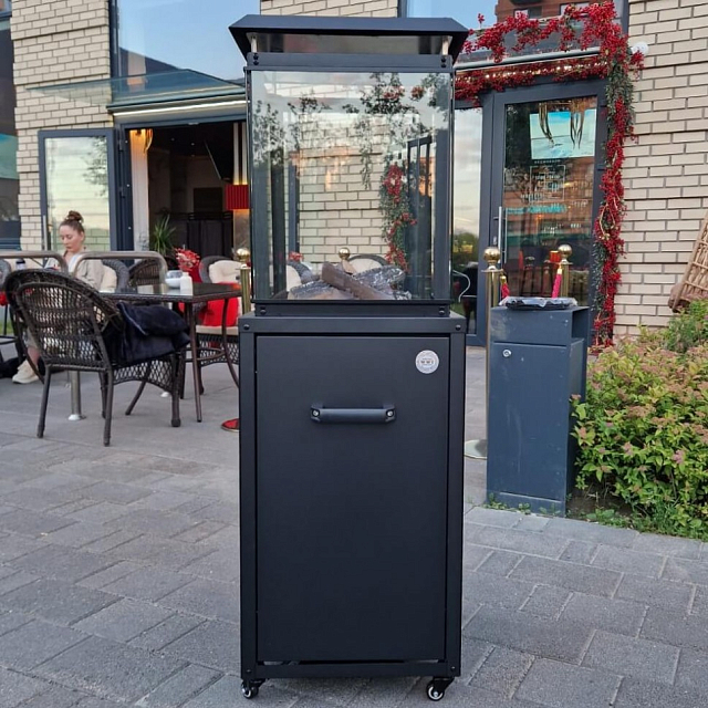 Уличный газовый обогреватель WWT 13M Black 