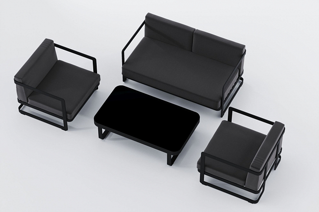 Лаунж зона Gardenini Villino Dark 