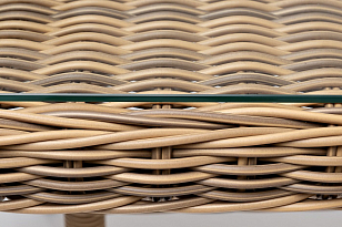 Обеденный стол 4SIS Латте 140 Цвет: соломенный для дачи Обеденный стол 4SIS Латте 140 Цвет: соломенный, садовая мебель