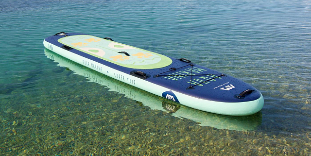 SUP-доска надувная семейная Aqua Marina Super Trip 12'2" S22 для серфинга