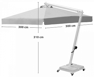 Зонт профессиональный Theumbrela Banana для дачи Зонт профессиональный Theumbrela Banana, садовая мебель