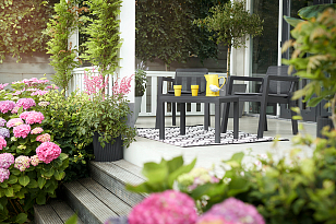 Лаунж зона Keter Emily Balcony set, садовая мебель