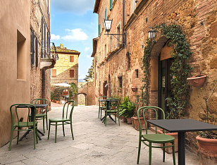 Стол Siesta Contract Sky 60 Цвет: черный, садовая мебель