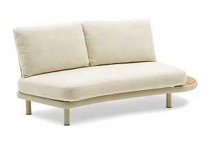 Лаунж зона (диван и парные столики) Brafritid Gotland бежевый, алюминий, садовая мебель