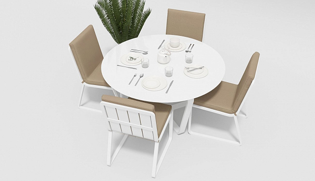Стол Gardenini Primavera White 