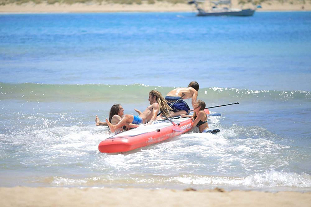 SUP-доска надувная для группы людей Aqua Marina Airship Race 22'0" S22 для серфинга