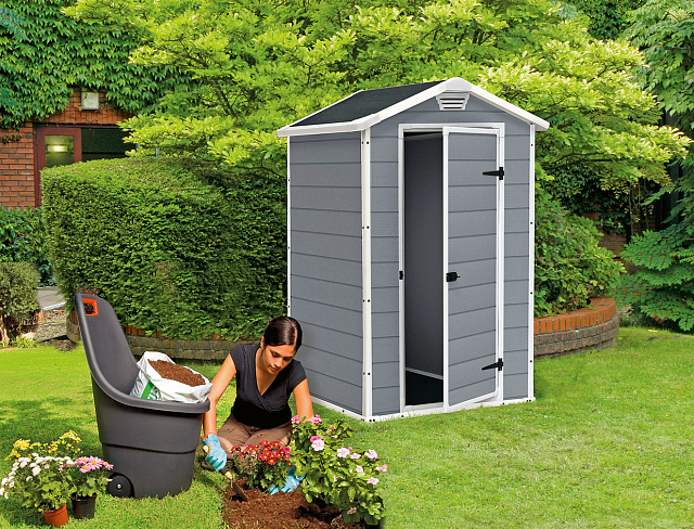 Пластиковый сарай Keter Manor 4x3 