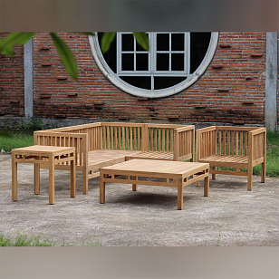 Комплект из тика Lite Carano, садовая мебель