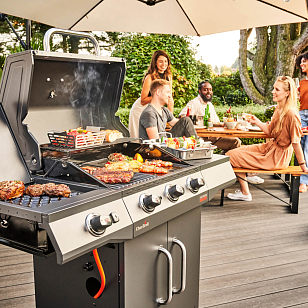 Гриль газовый Char-Broil Performance Power Edition 3B для приготовления пищи гриль газовый char-broil performance power edition 3b