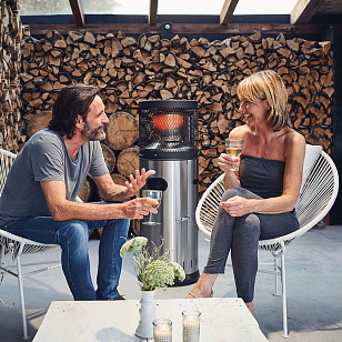 Уличный газовый обогреватель Enders Polo 2.0 Steel, уличное оборудование