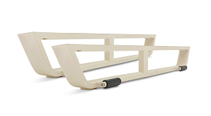 Комплект лежаков Brafritid Gotland бежевый, алюминий, садовая мебель