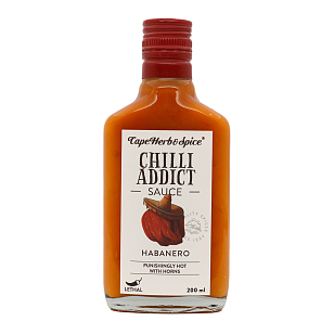 Соус Cape Herb Чили хабанеро в стекле 200 мл для сада