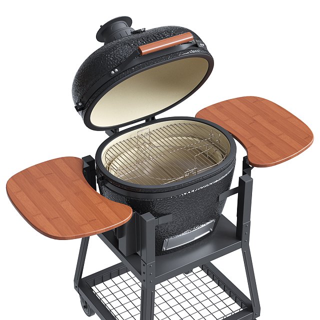 гриль керамический kaminex forno черный