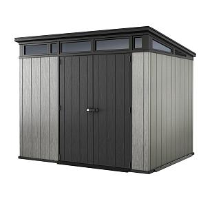 Пластиковый сарай Keter Artisan 9x7 для сада и загородного дома Пластиковый сарай Keter Artisan 9x7, уличное оборудование