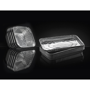 Набор из 5 лотков-жиросборников Napoleon (14,7 см x 12,2 см) для сада