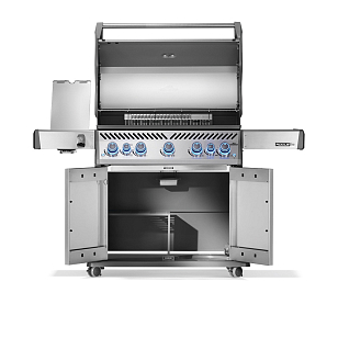 гриль газовый napoleon rogue pro-s 625 стальной (с ик горелкой 3/3)