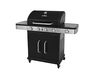 гриль газовый bellagio villa 400 black