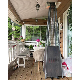 Уличный газовый обогреватель WWT 13I Wood, уличное оборудование