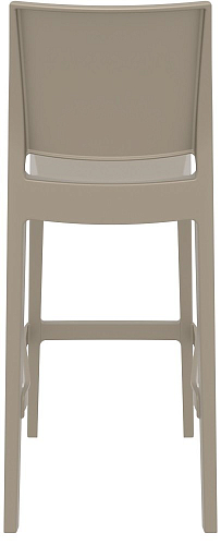 Стул барный Siesta Contract Maya Bar 75 Цвет: бежевый, садовая мебель